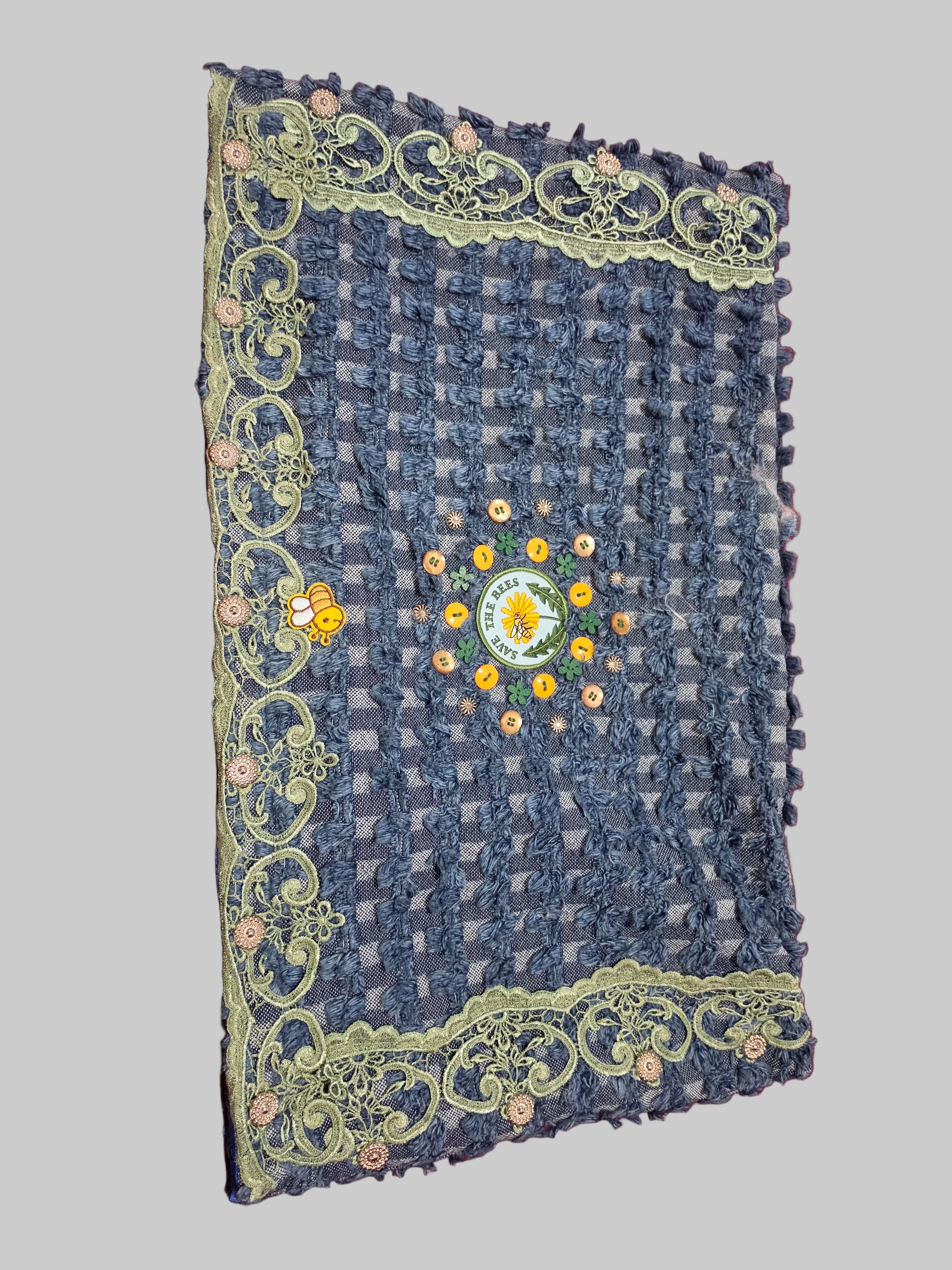 Decorated small pillow cover
