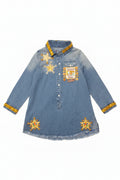 Beautiful Denim Dress for girls ages 2-4