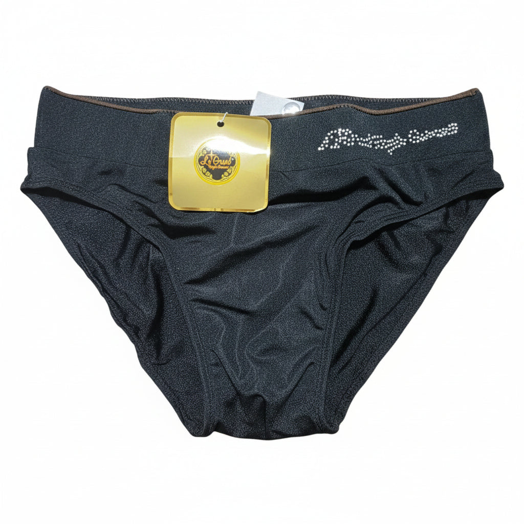Luxury Gold Logo Hip Brief
