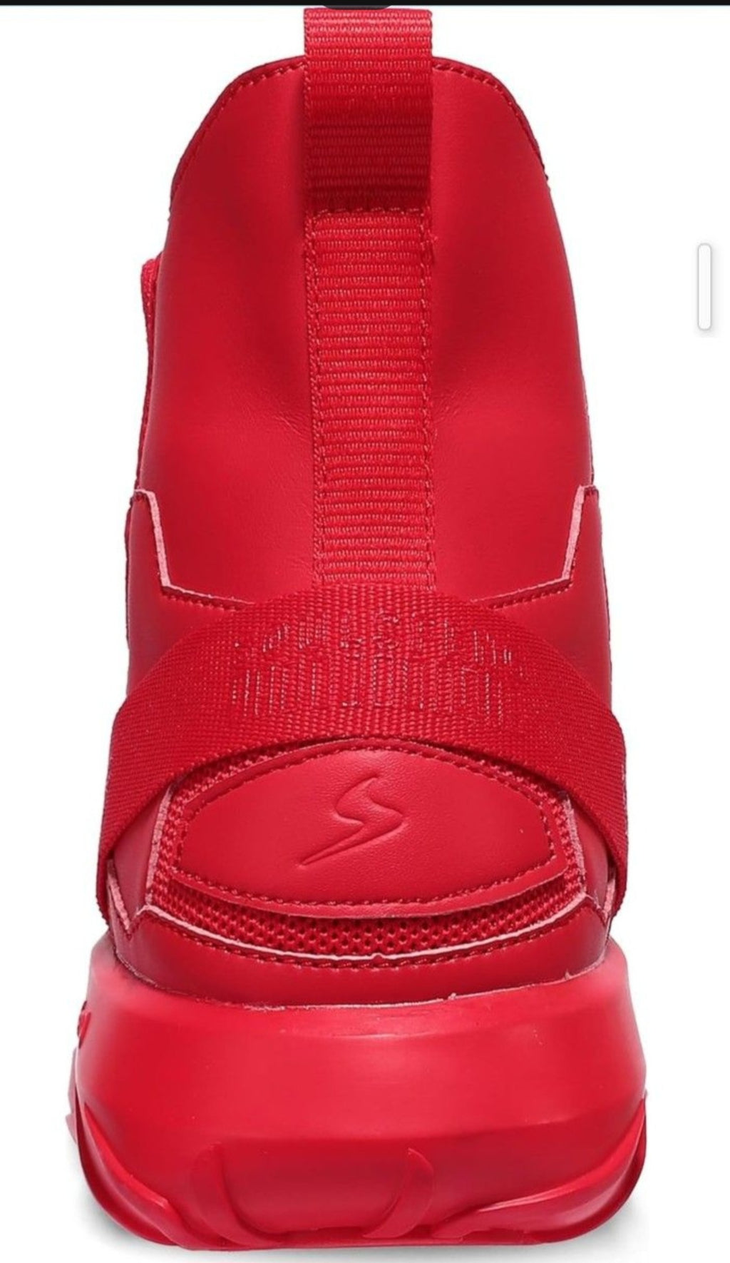 Soulfeng Sneaker Red faux leather
