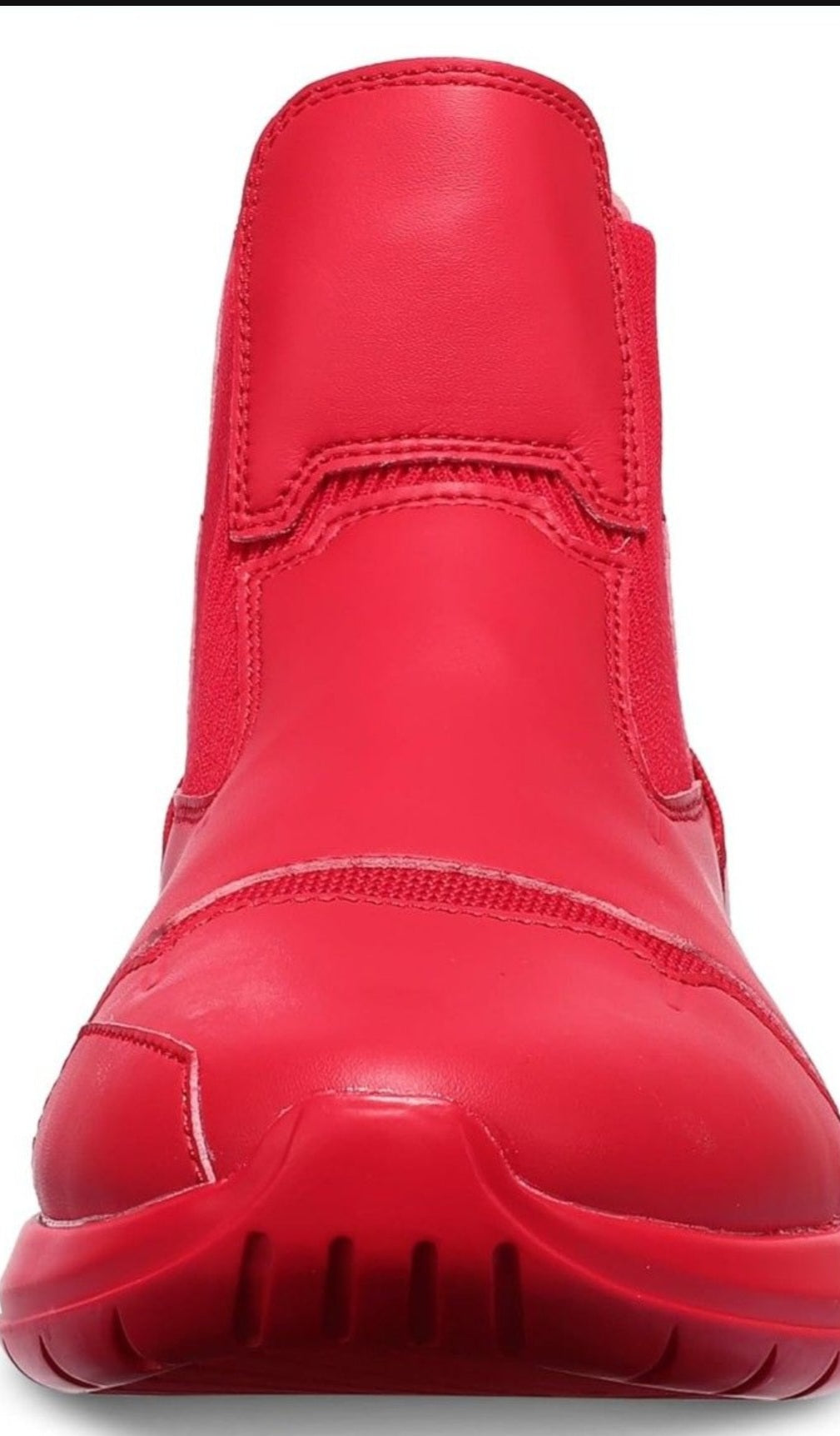 Soulfeng Sneaker Red faux leather