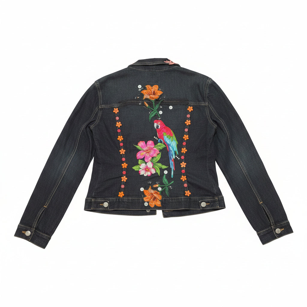 Denim Dark blue Jacket Girls Ages 13-15