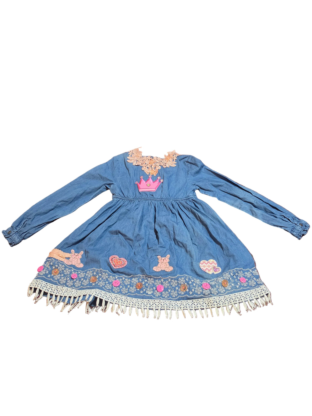 Princess Denim Dress Small size