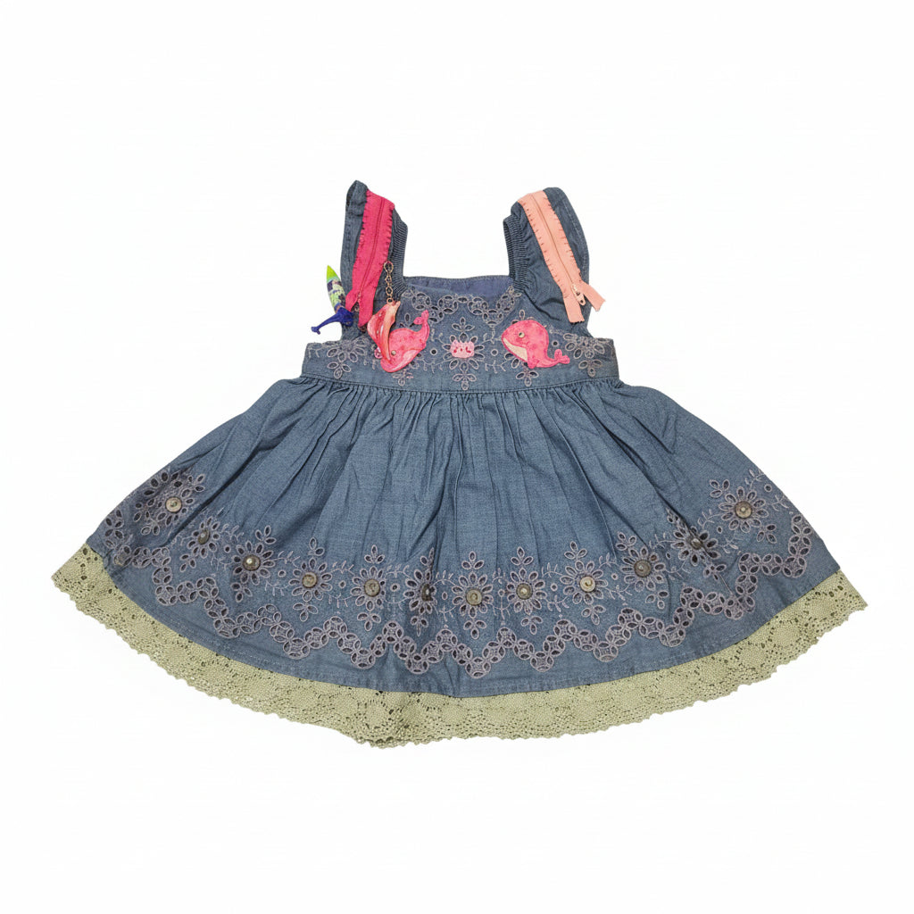 Beautiful "GIRL" Motive Baby Dress for ages 2-3