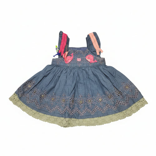 Beautiful "GIRL" Motive Baby Dress for ages 2-3